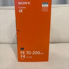 新品⭐︎SONY [Eマウント] 用レンズFE 70-200mm...