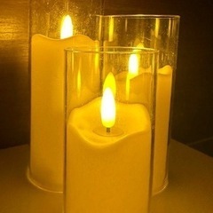 キャンドルライト大中小セット