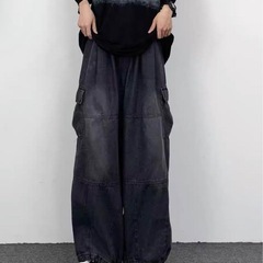 新品未使用❣️メンズワイドカーゴパンツ 2XLの画像