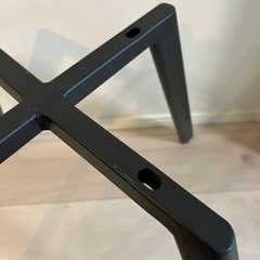 イス用鉄脚　4脚セット　スチール脚　ダイニングチェア　スツールの画像