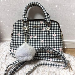 dazzlin ショルダーバッグ　ギンガム
