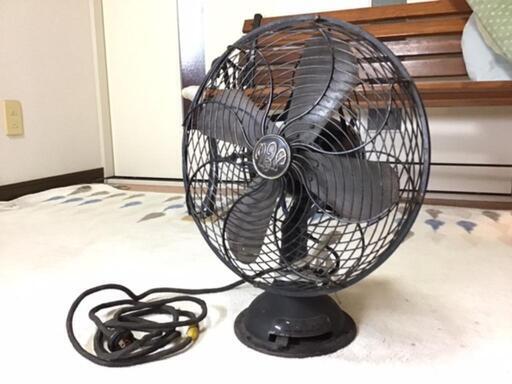【大正、昭和アンティーク扇風機】TOKYO.SHIBAURA.芝浦電気A.C.ELECTRIC. FAN  東京 芝浦 Electric Fan