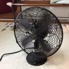 【大正、昭和アンティーク扇風機】TOKYO.SHIBAURA.芝浦電気A.C.ELECTRIC. FAN  東京 芝浦 Electric Fanの画像