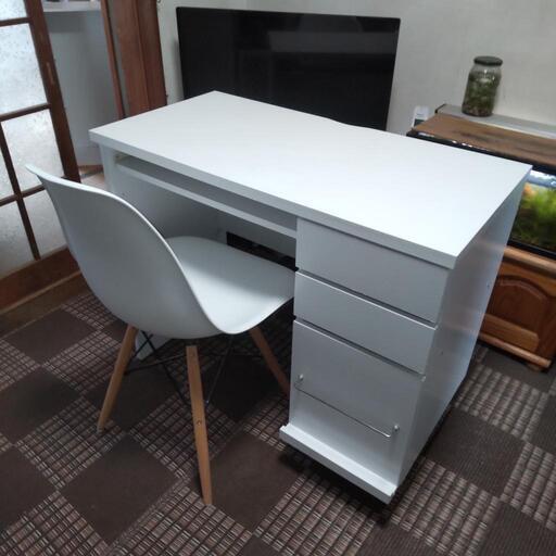美品 LOWYA New Rossy コンパクトデスクと椅子