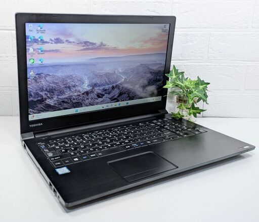 Windows11ノートパソコン✨オフィス付き✨東芝　大容量HDD　Wi-Fi　管:JL0003