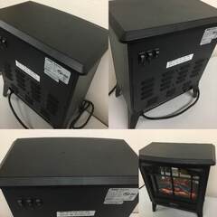 ?【稼働美品】電気暖炉「ファンヒーター」