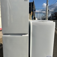 福岡市配送設置無料　152L冷蔵庫、洗濯機セット