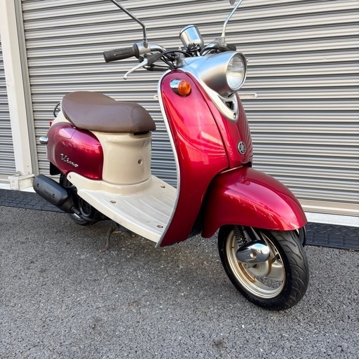 ある 3145.激速2スト ビーノ（後期型） バッテリー、シート、ミラー新品