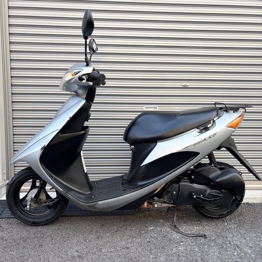 3152.定番人気　アドレスv50（白メーター）　バッテリー、ミラー新品　千葉県柏市　即日配送、自走引き取りも可能