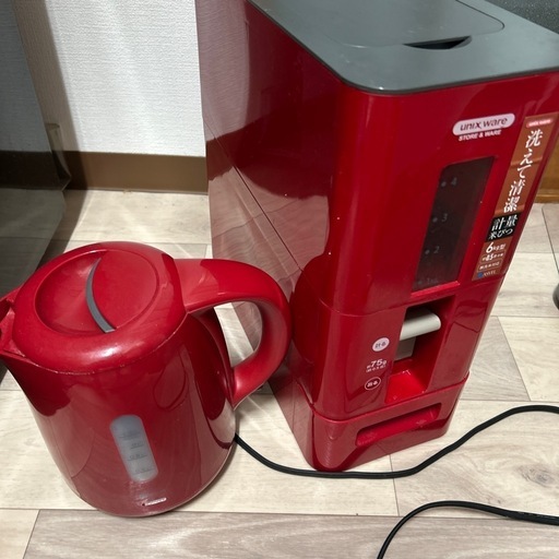 米びつ、ケトルセット
