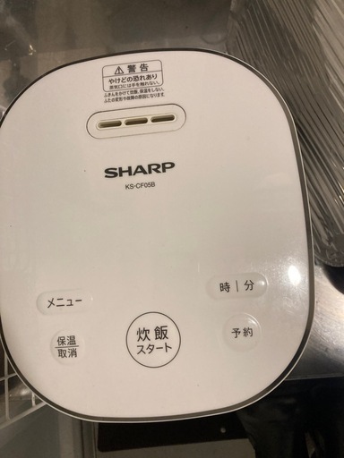 SHARP 炊飯器  3合