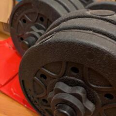【受渡決定】ダンベル 10kg 2個