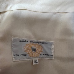 ✨ウール100%✨CHIPP INCORPORATEDビジネススーツセットアップの画像