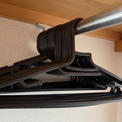 [受け渡す方が決まりました] ハンガー約75本（2月7日まで）の画像