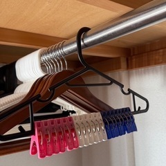 [受け渡す方が決まりました] ハンガー約75本（2月7日まで）の画像