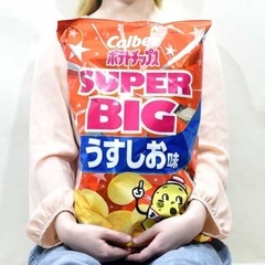 ポテトチップス　特大