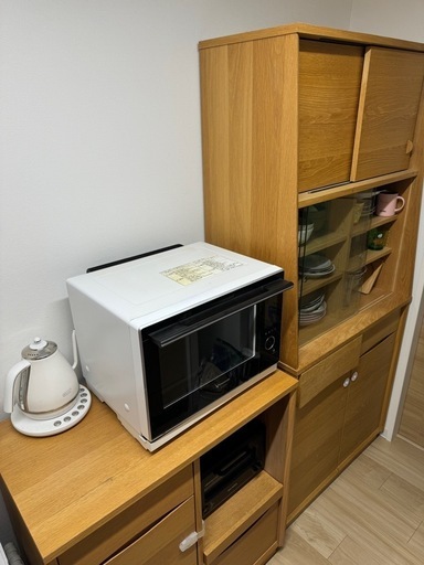 unico 食器棚 unico キッチンボード STRADA キッチン収納 食器棚 家具