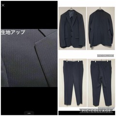 hs56 ジャーナルワークス/フォーマルスーツセット/シャドーストライプ/背抜きの画像