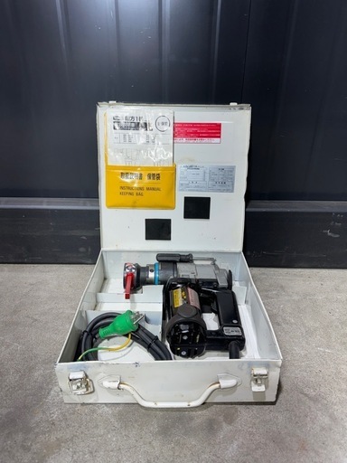 【大阪】動作確認済 TONE トネ KR-221A 建方1番 シャーレンチ メッキ用一次締め専用レンチ 電動工具 中古品 100V建設機械 現場 ボルト締め