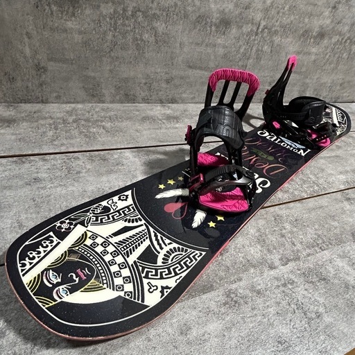 2点セット】SALOMON DESIRE デザイア 143cm バインセット