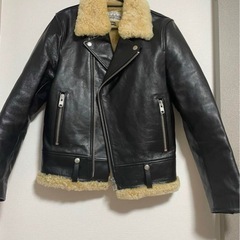 限定品!! コラボ ワコマリア  レザージャケット