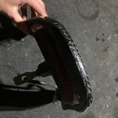 ヤマハスーパージョグZR3YKカーボンテールカウルの画像