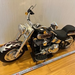 大きいハーレーの置物 