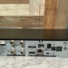 即日受渡❣️パナソニックブルーレイ＆HDDレコーダーWチューナー搭載9500円