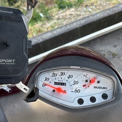 原付バイク　レッツ4の画像