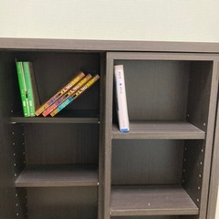 【譲ります】2段式本棚の画像