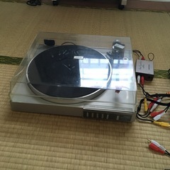 レコードプレイヤー　すぐ使えます