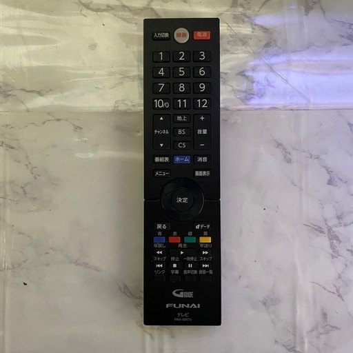 即日受渡❣️フナイ43型4K液晶テレビWチューナー裏番組録画対応28000円