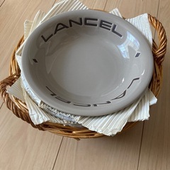 LANCEL お皿5枚セット　カゴ付きの画像