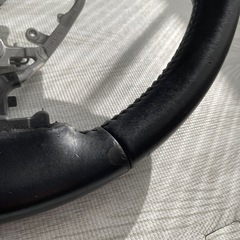 60ハリアー純正ステアリング　ピアノブラックの画像