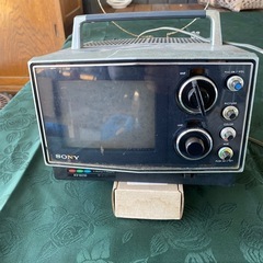アンテークSONY小型テレビ