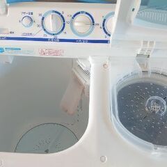 出ました！【✨美品✨ 使用感の無い】二槽式洗濯機！画像の全部そろい！【若者にも根強い人気❗】日立 2槽式洗濯機 ( PS-55AS2W )  第二弾の画像