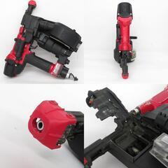 makita マキタ 42mm 高圧エアビス打ち機 赤 ケース付 AR412HR 中古 【工具専門店 テイクハンズ金沢野々市店】の画像