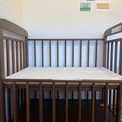 ベビーベッド差し上げますの画像