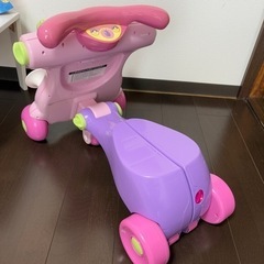 手押し車　変形でバイクにもなるの画像