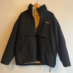 最終価格【美品】javaリバーシブル ハーフジップナイロンボアブルゾン ユニセックス　Mの画像