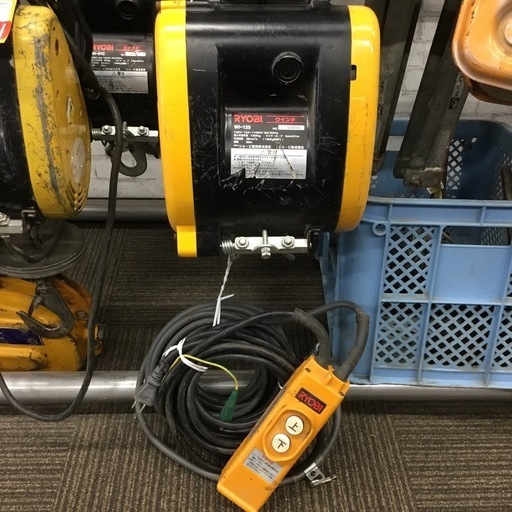 【店頭引取限定】【中古】【現状販売】RYOBI リョービ 電動ウィンチ 28,600円(税込)