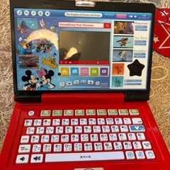 ディズニー　ワンダフルドリームパソコン　知育玩具の画像