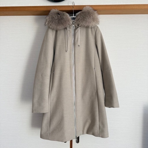USED:??DUNOのロングダウンコート