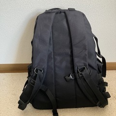黒リュックの画像