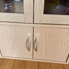 食器棚とレンジ台セットの画像