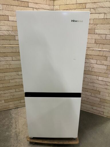 大阪送料無料★3か月保障付き★冷蔵庫★2023年★HR-D13E2W★R-354 大阪送料無料☆3か月保障付き☆冷蔵庫☆ハイセンス☆2ドア