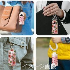リップケース/リップホルダー（新品）いちごの画像
