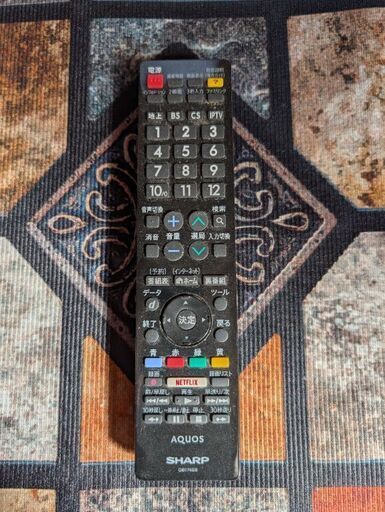 （中古）テレビリモコン GB174SB シャープ純正