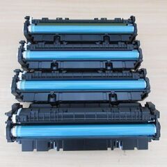 キャノン カートリッジ 中古 4色セット Canon Cartridge 046 H ブラック シアン マゼンダ イエローの画像