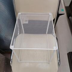 ★ジモティー割あり★全面台下整理棚　WH　高さ(H)25×幅 (...
